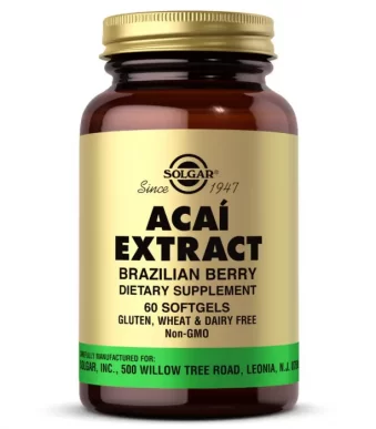 Экстракт Асаи Solgar (Acai Extract Brazilian Berry)