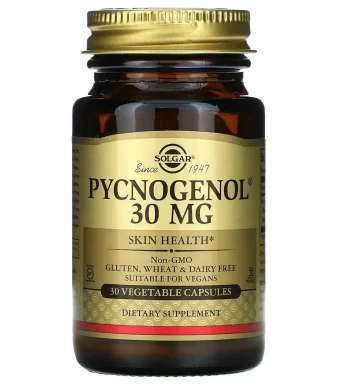 Пикногенол Solgar (Pycnogenol) 30 мг