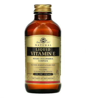 Витамин Е из подсолнечника Solgar (Vitamin E) 118 мл